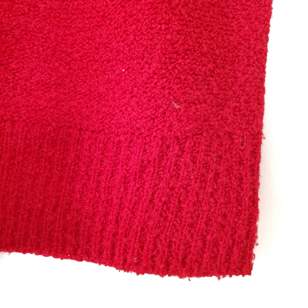 Vintage 80's Beldoch Popper Red Short Sleeve Sweater - Picture 6 of 10